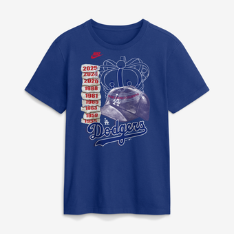 Men's Nike  Royal Los Angeles Dodgers Local T-Shirt