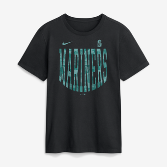 Men's Nike  Black Seattle Mariners Camo Velocity Victor T-Shirt