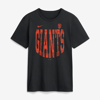 Men's Nike  Black San Francisco Giants Camo Velocity Victor T-Shirt