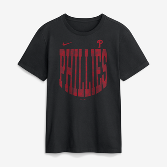 Men's Nike  Black Philadelphia Phillies Camo Velocity Victor T-Shirt