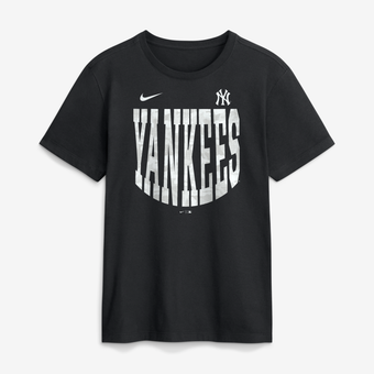 Men's Nike  Black New York Yankees Camo Velocity Victor T-Shirt