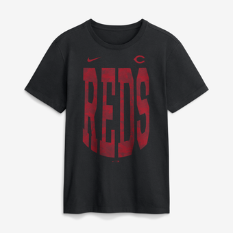 Men's Nike  Black Cincinnati Reds Camo Velocity Victor T-Shirt