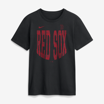 Men's Nike  Black Boston Red Sox Camo Velocity Victor T-Shirt