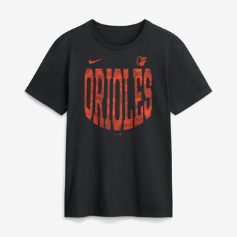 Men's Nike  Black Baltimore Orioles Camo Velocity Victor T-Shirt