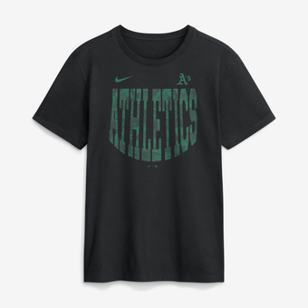 Men's Nike  Black Athletics Camo Velocity Victor T-Shirt