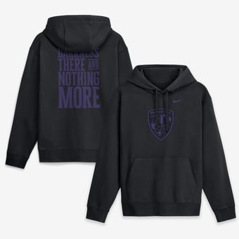 Men's Nike  Black Baltimore Ravens Backfield Disruptor Club Fleece Hoodie