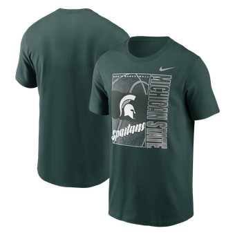 Men's Nike Green Michigan State Spartans Basketball Refresh T-Shirt