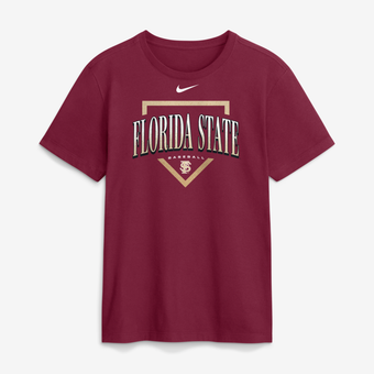 Men's Nike Garnet Florida State Seminoles Baseball Club T-Shirt