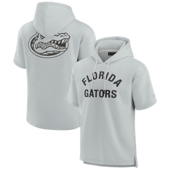Men's Fanatics Gray Florida Gators Elements Short Sleeve Hoodie