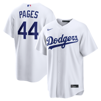 Men's Nike Andy Pages White Los Angeles Dodgers Home Replica Jersey