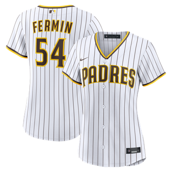 Women's Nike Freddy Fermin White San Diego Padres Home Replica Jersey