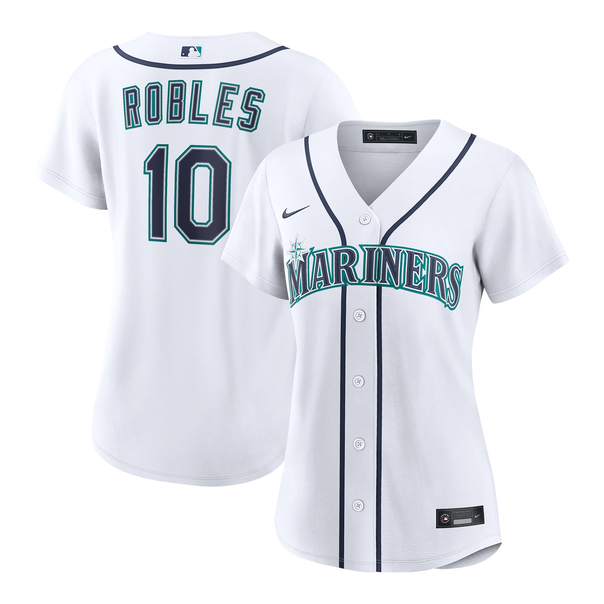Women's Nike Victor Robles White Seattle Mariners Home Replica Jersey
