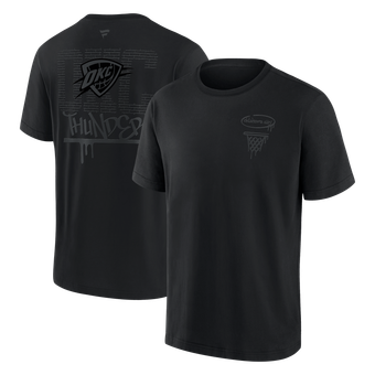 Men's Fanatics Oklahoma City Thunder Blackout Heavyweight T-Shirt
