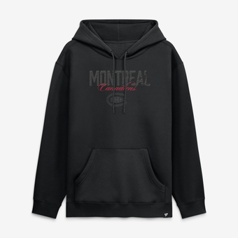 Men's Fanatics Montreal Canadiens Black Out Hoodie