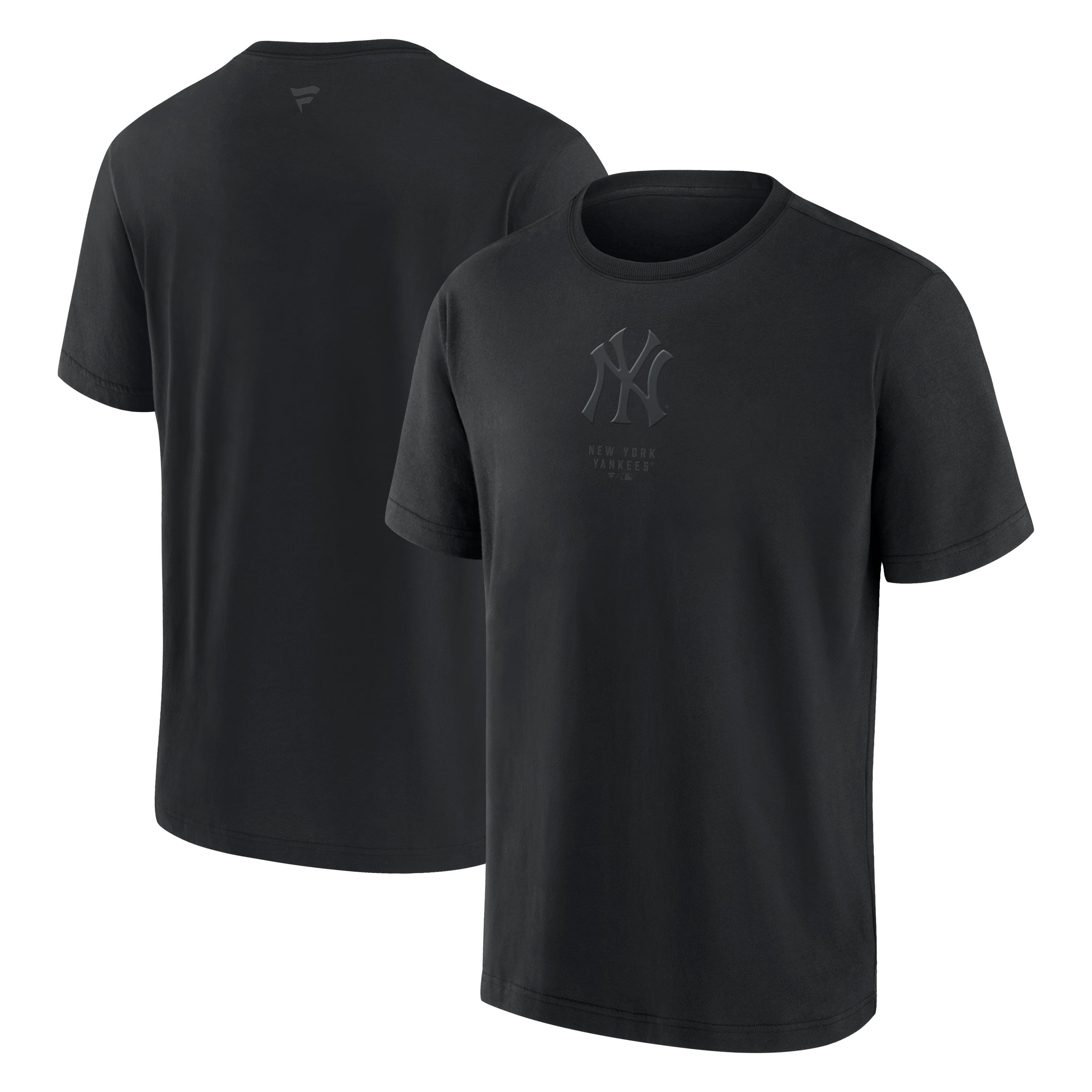Men's Fanatics New York Yankees Black Out Heavyweight T-Shirt