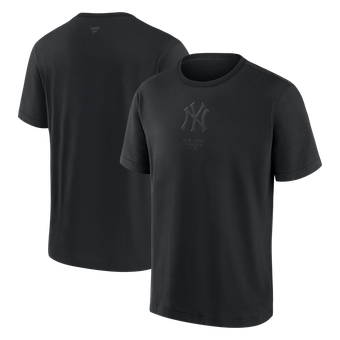 Men's Fanatics New York Yankees Black Out Heavyweight T-Shirt