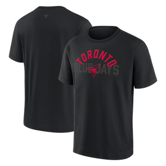 Men's Fanatics  Toronto Blue Jays Black Out Heavyweight T-Shirt