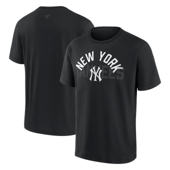 Men's Fanatics  New York Yankees Black Out Heavyweight T-Shirt