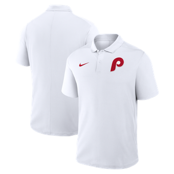 Men's Nike White Philadelphia Phillies Alternate Victory Dri-FIT Polo