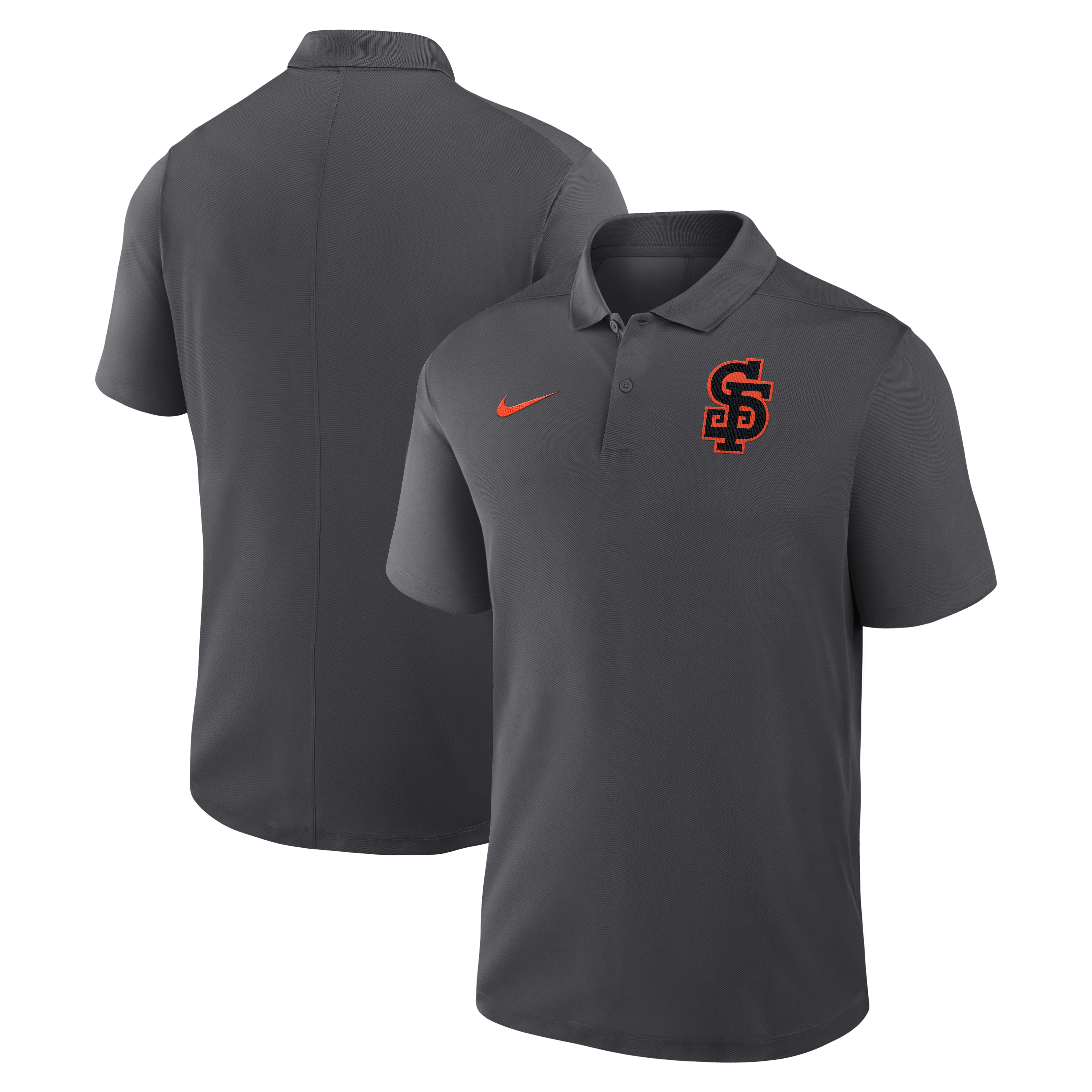 Men’s Nike Anthracite San Francisco Giants Alternate Victory Dri-FIT Polo Men’s Nike Anthracite San Francisco Giants Alternate Victory Dri-FIT Polo