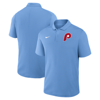 Men's Nike Light Blue Philadelphia Phillies Alternate Victory Dri-FIT Polo