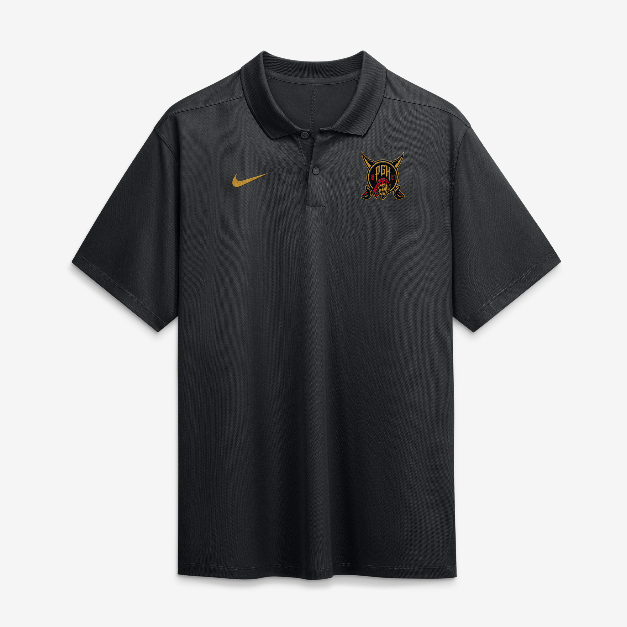 Men’s Nike Black Pittsburgh Pirates City Connect Victory Dri-FIT Polo Men’s Nike Black Pittsburgh Pirates City Connect Victory Dri-FIT Polo