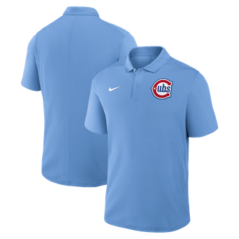 Men's Nike Light Blue Chicago Cubs Alternate Victory Dri-FIT Polo