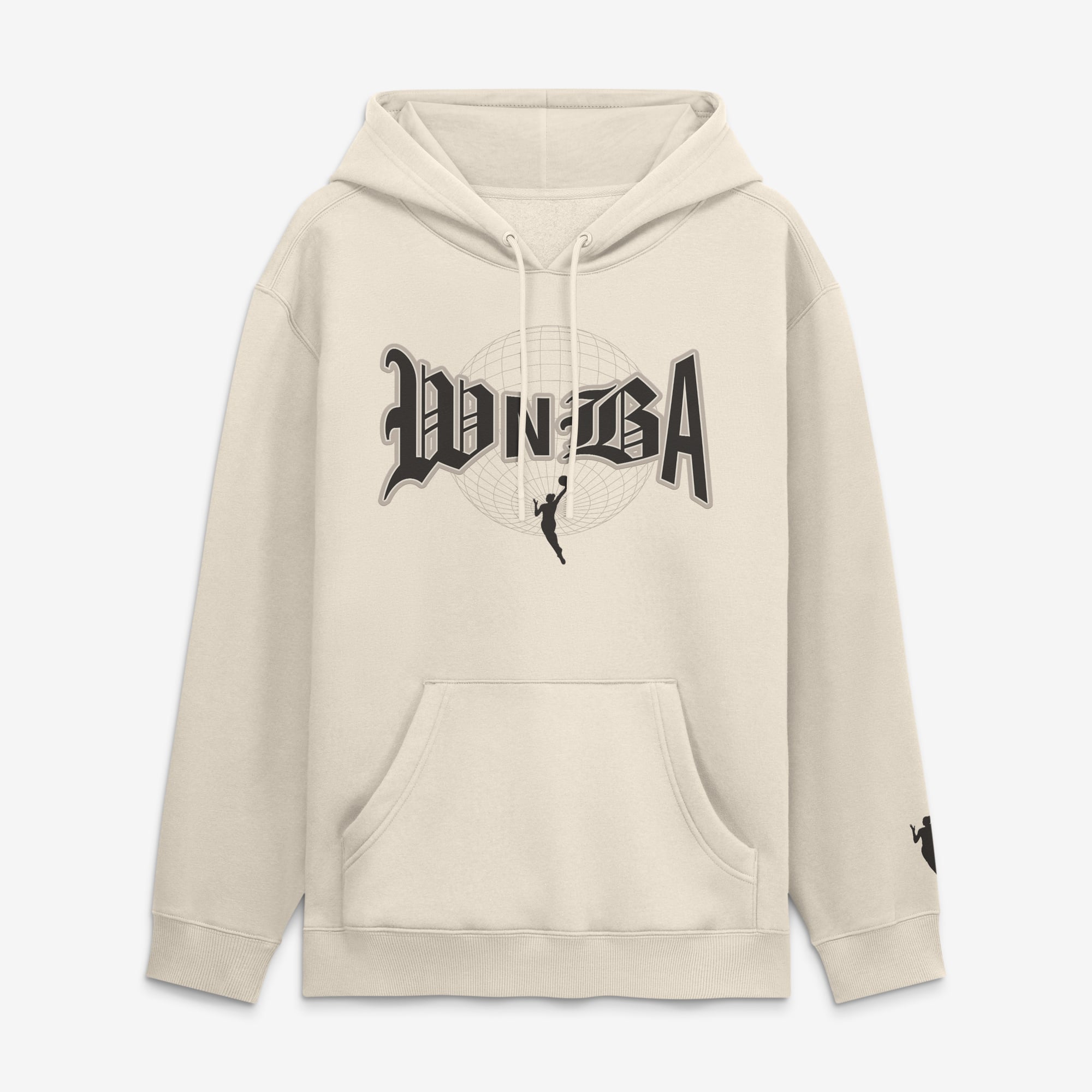 Men's Fanatics Cream WNBA Legacy Fleece Pullover Hoodie