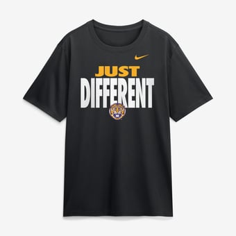 Men's Nike Black LSU Tigers Just Different Legend Dri-FIT T-Shirt