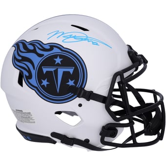 Will Levis Tennessee Titans Autographed Riddell Lunar Speed Authentic Helmet