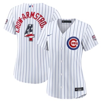 Fourth of July Women's Chicago Cubs Pete Crow-Armstrong Nike White USA 250 Stadium Jersey