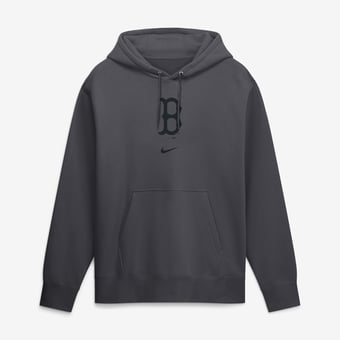 Men's Nike  Anthracite Boston Red Sox Washed Club Fleece Hoodie