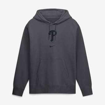 Men's Nike  Anthracite Philadelphia Phillies Washed Club Fleece Hoodie