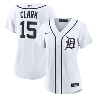 Women's Nike Max Clark White Detroit Tigers Home Replica Jersey