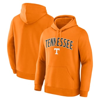 Men's Logo Athletic  Tennessee Orange Tennessee Volunteers Primary Logo Fleece Pullover Hoodie