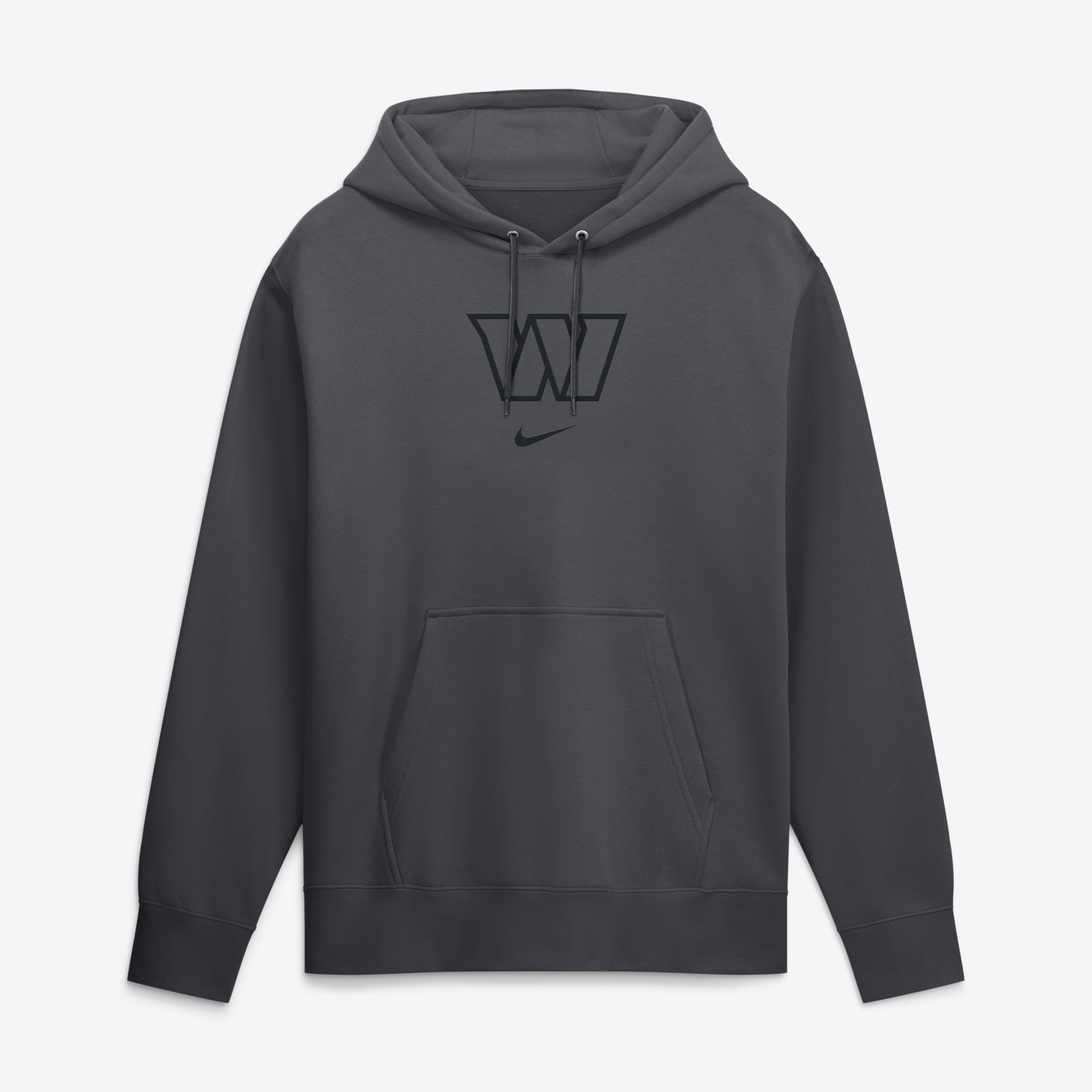 Washington Commanders Washed Club Nike Men's NFL Pullover Hoodie in Grey | 16TW06F9E-DQ6