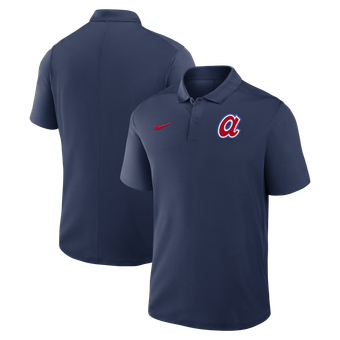 Men's Nike Navy Atlanta Braves Alternate Victory Dri-FIT Polo