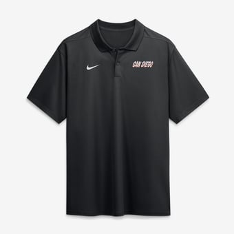 Men's Nike Black San Diego Padres City Connect Victory Dri-FIT Polo