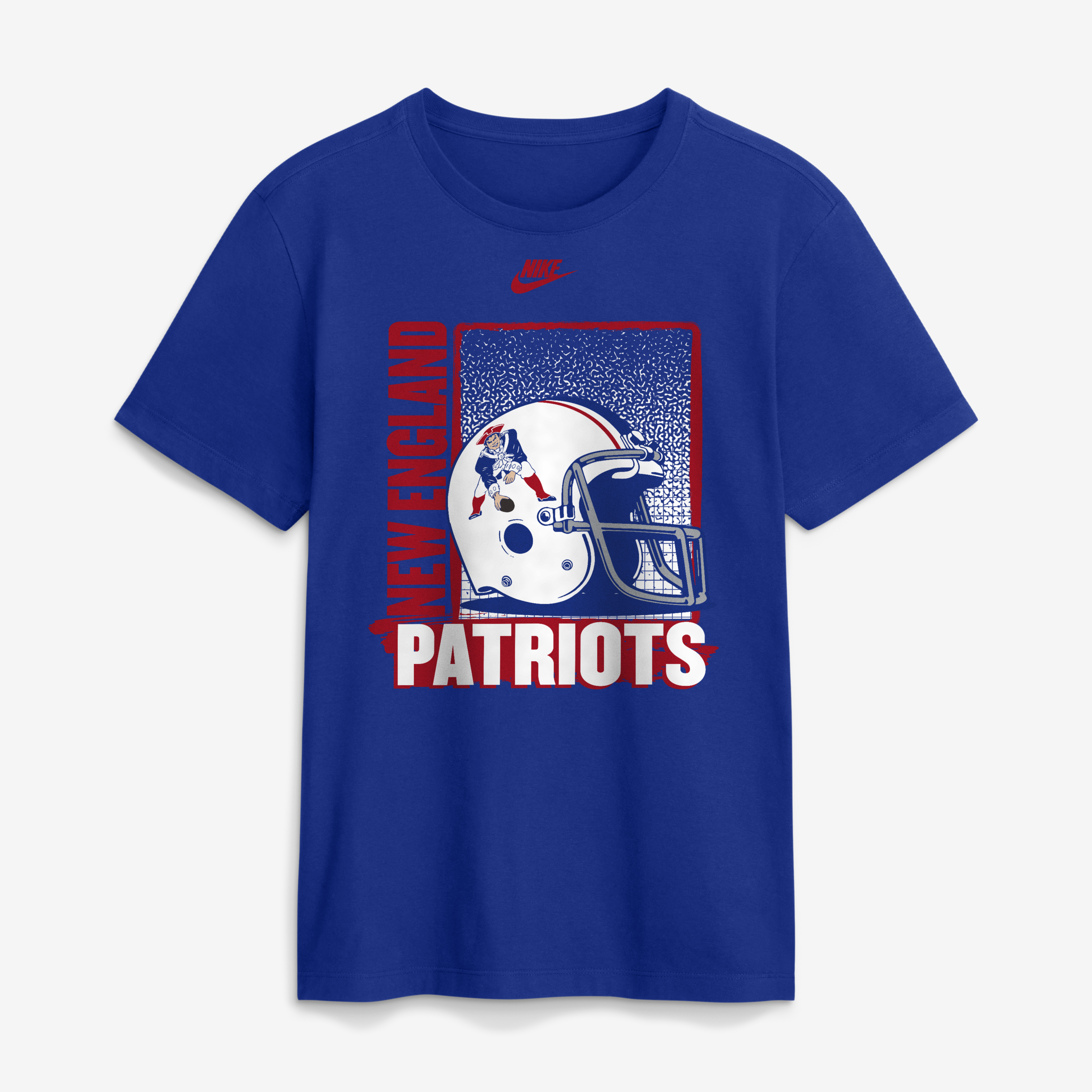Men's Nike Royal New England Patriots Vintage Power Game Club T-Shirt