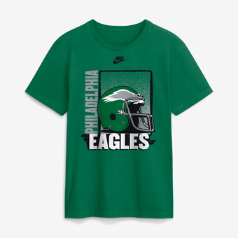 Men's Nike Kelly Green Philadelphia Eagles Vintage Power Game Club T-Shirt