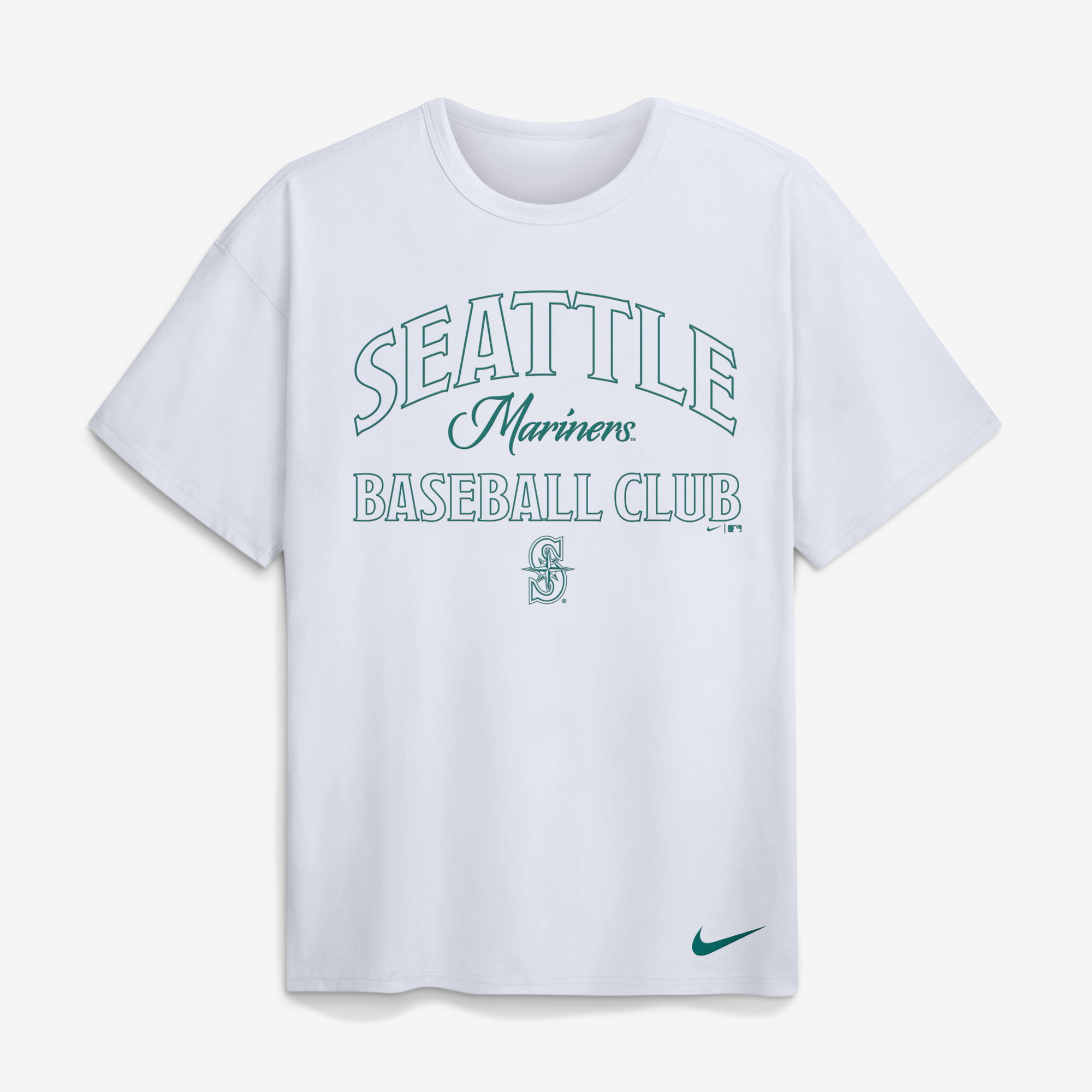 Men’s Nike White Seattle Mariners Max90 Heavyweight T-Shirt Men’s Nike White Seattle Mariners Max90 Heavyweight T-Shirt