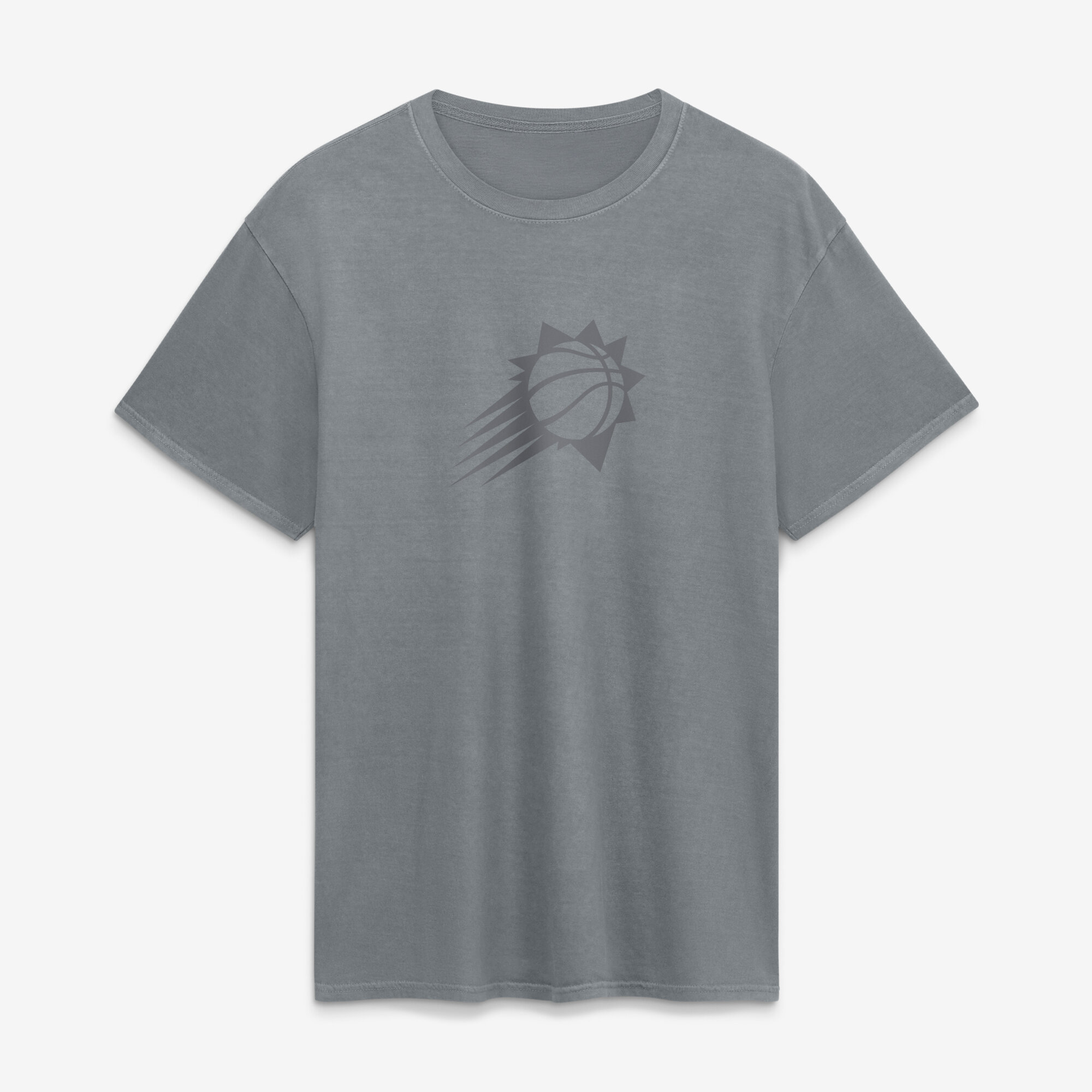 Men's Fanatics Gray Phoenix Suns Beach Wash T-Shirt