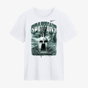 Men's Nike White Michigan State Spartans 2026 Fury T-Shirt