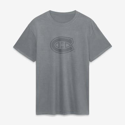 Men's Fanatics Gray Montreal Canadiens Core Beach Wash T-Shirt
