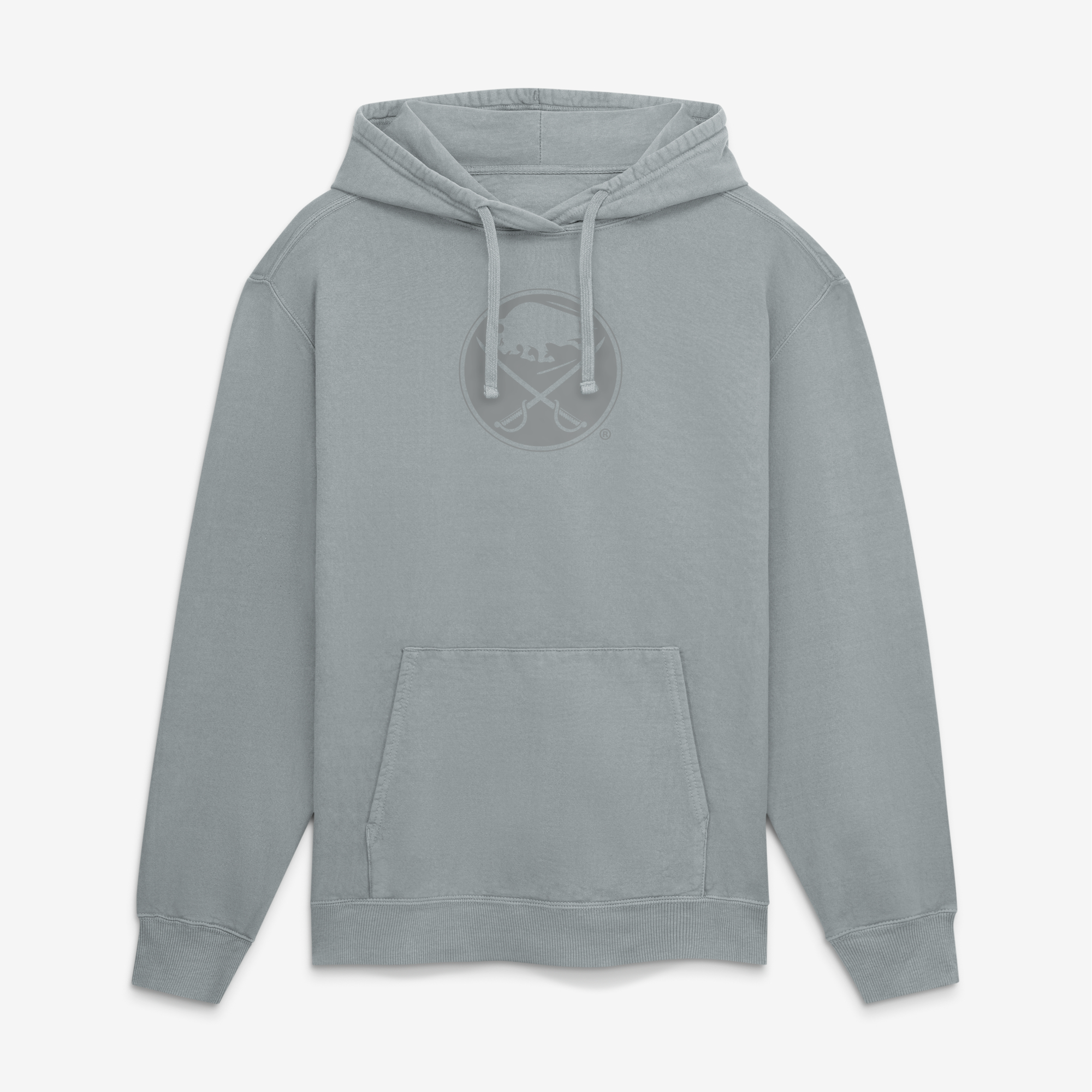 Men’s Fanatics Gray Buffalo Sabres Washed Fleece Hoodie Men’s Fanatics Gray Buffalo Sabres Washed Fleece Hoodie