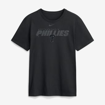 Men's Nike Black Philadelphia Phillies Tonal Club T-Shirt
