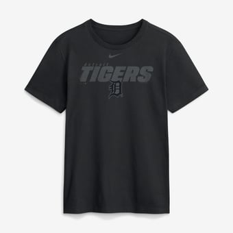 Men's Nike Black Detroit Tigers Tonal Club T-Shirt