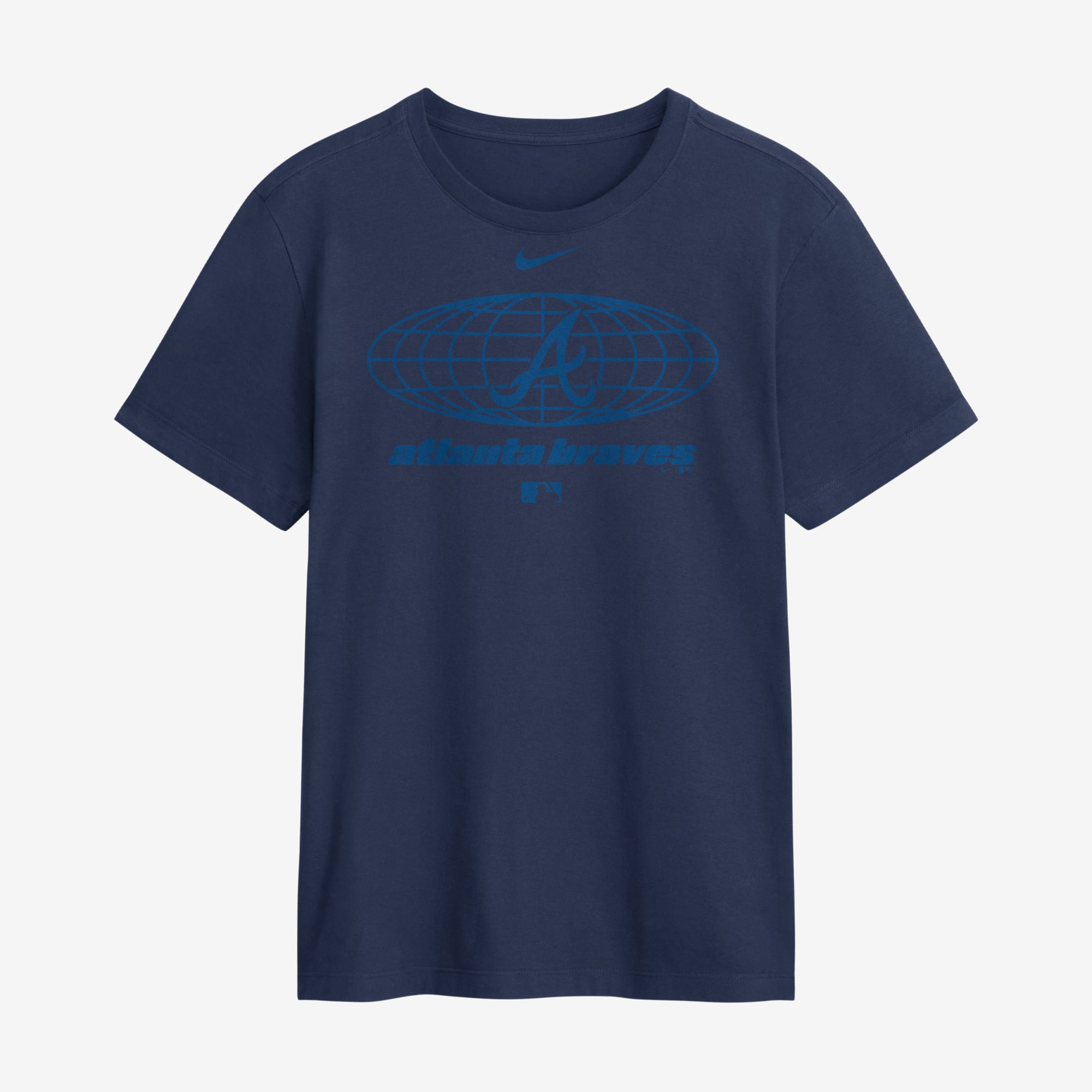 Men's Nike Navy Atlanta Braves Tonal Club T-Shirt