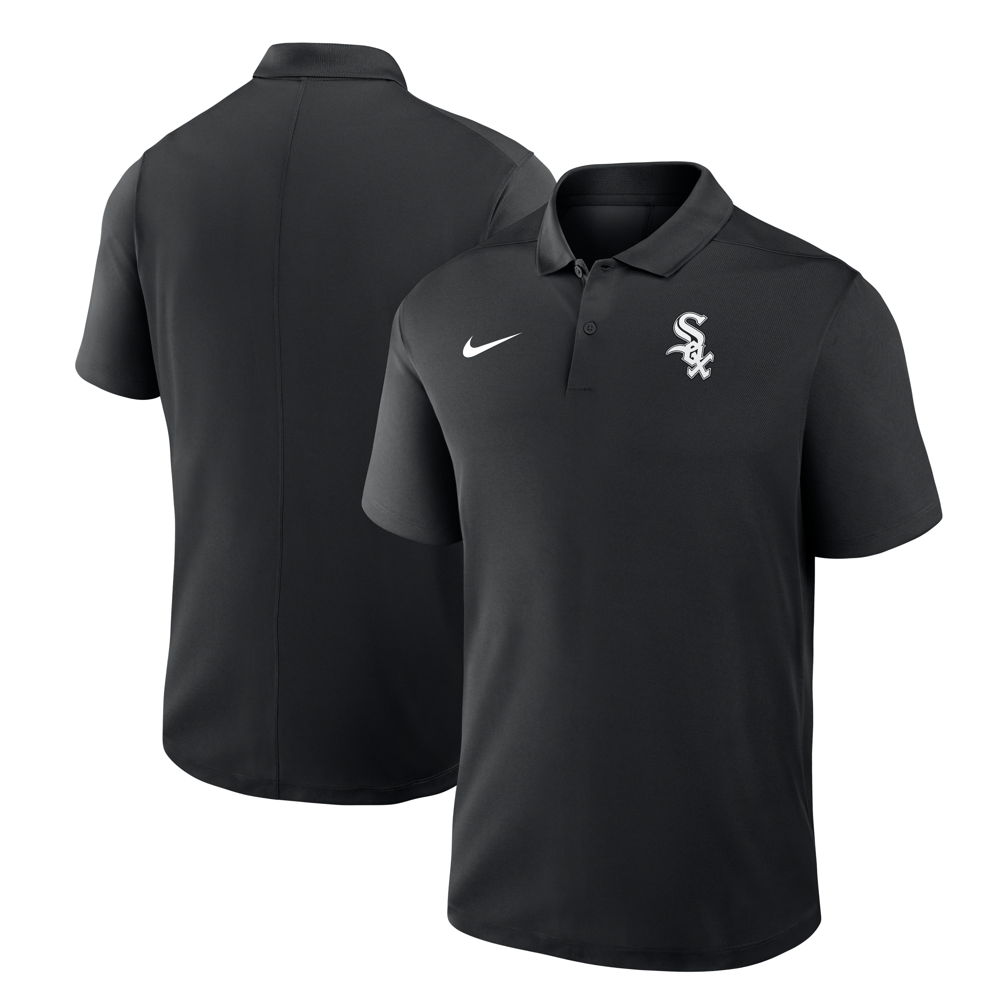 Men's Nike Black Chicago White Sox Dri-FIT Victory Polo