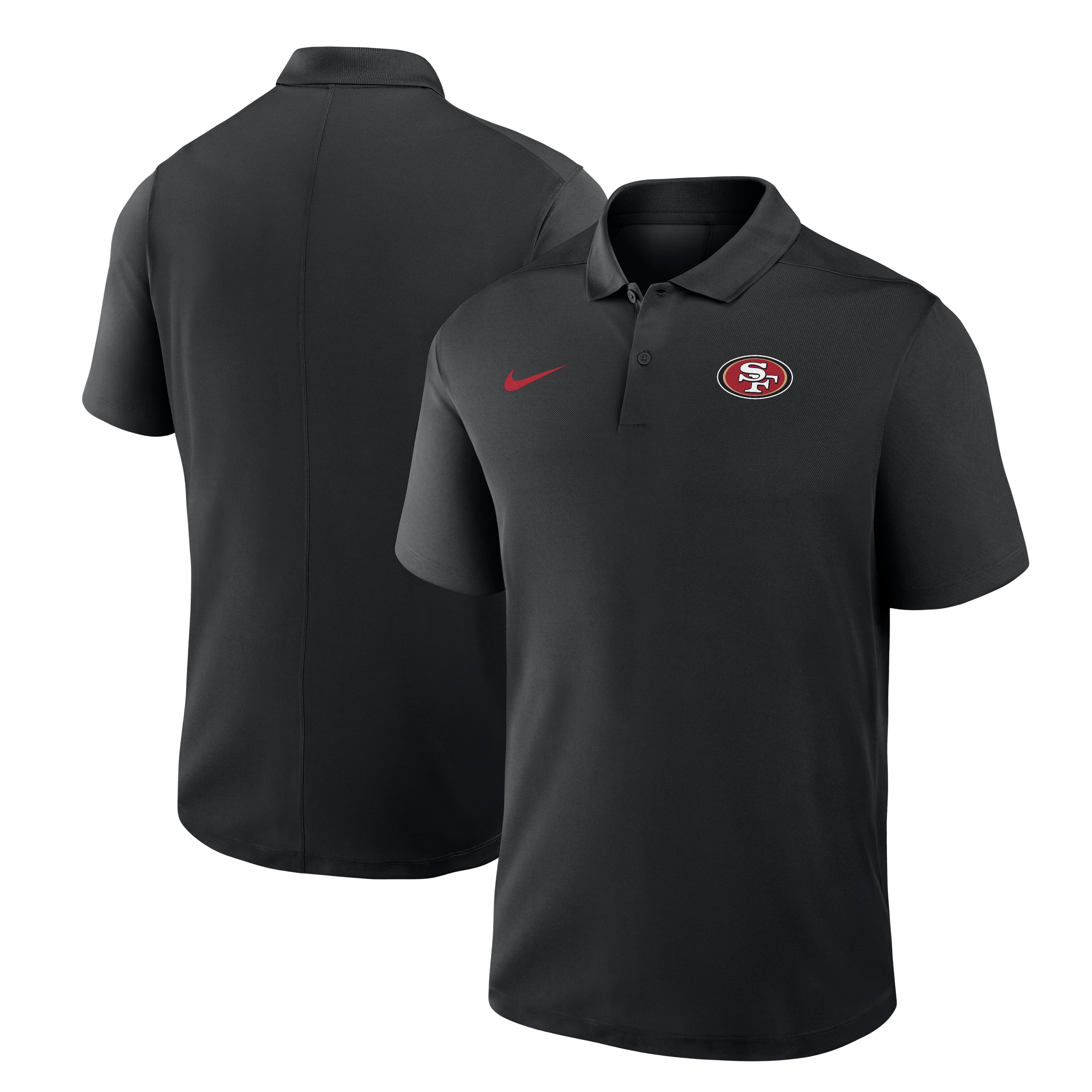 Men's Nike Black San Francisco 49ers Dri-FIT Victory Polo